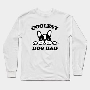 coolest dog dad Long Sleeve T-Shirt